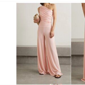 Norma Kamali Elephant Stretch Wide Leg Pants
